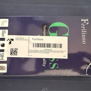 Ferilinso Tempered Glass Screen Protector